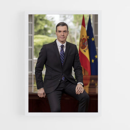 ap-pedro sanchez-1 cadre Blanc