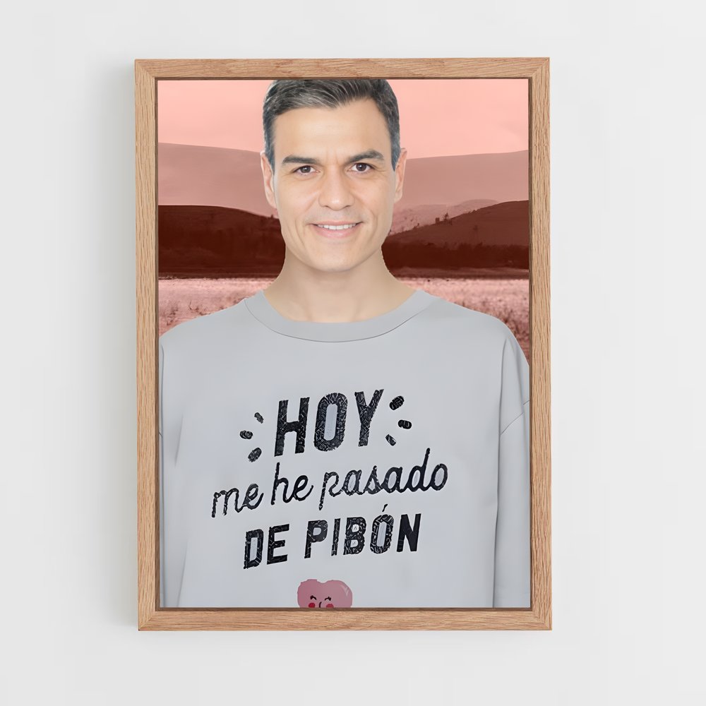ap-pedro sanchez-3 cadre Bois clair