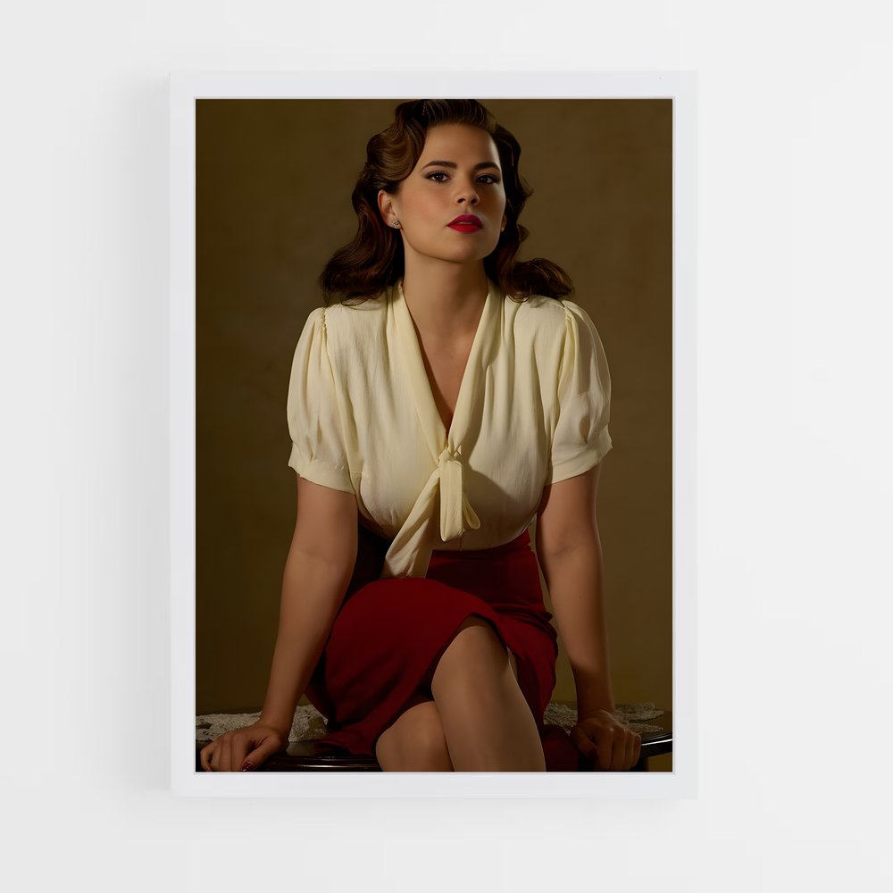 ap-peggy carter-2 cadre Blanc
