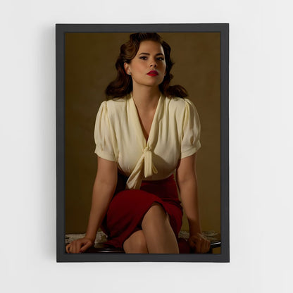 ap-peggy carter-2 cadre Noir