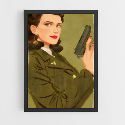 ap-peggy carter-3 cadre Noir