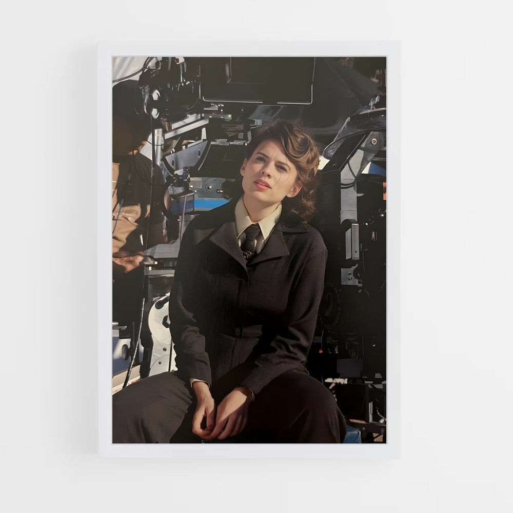 ap-peggy carter-5 cadre Blanc