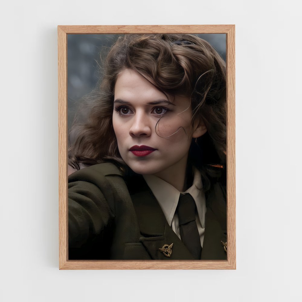 ap-peggy carter-6 cadre Bois clair
