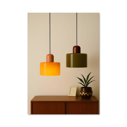Poster Luminaires Suspendus