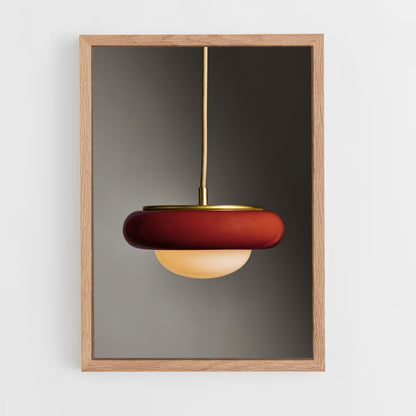 ap-pendant light-2 cadre Bois clair