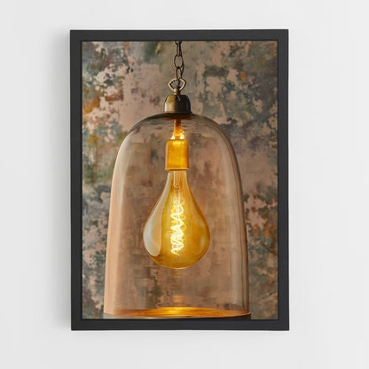 ap-pendant light-5 cadre Noir