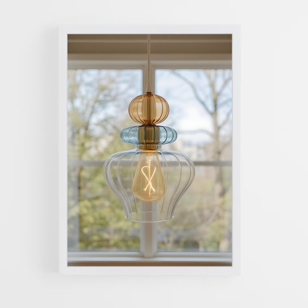 ap-pendant light-6 cadre Blanc