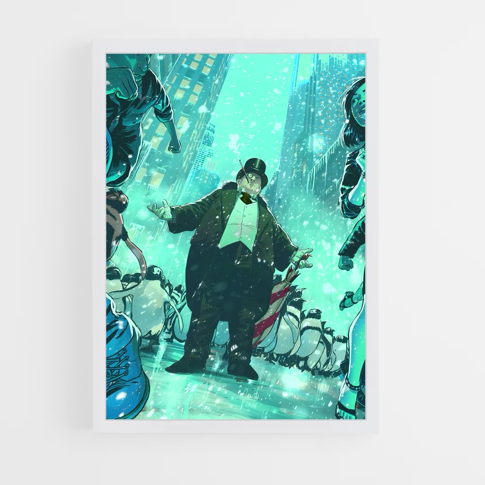 ap-penguin-6 cadre Blanc