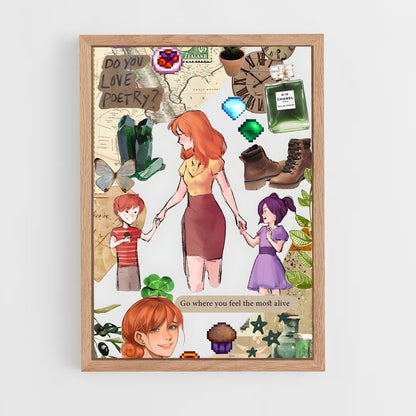 ap-penny stardew-1 cadre Bois clair