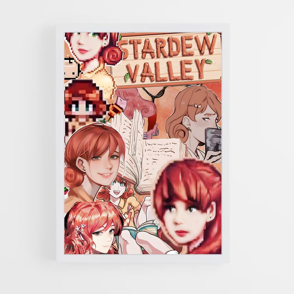ap-penny stardew-4 cadre Blanc