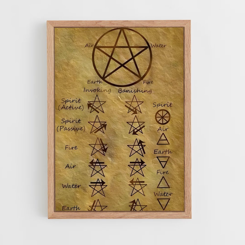 ap-pentacle-1 cadre Bois clair
