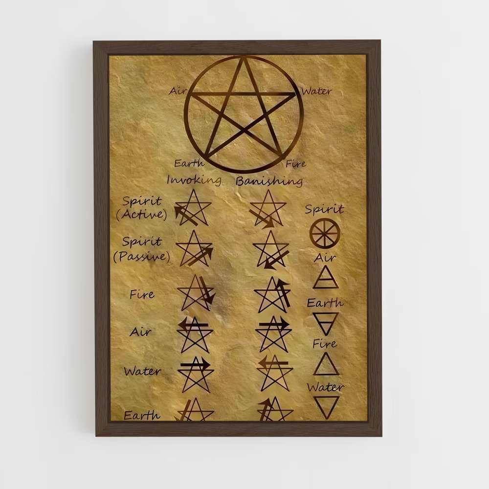 ap-pentacle-1 cadre Bois foncé