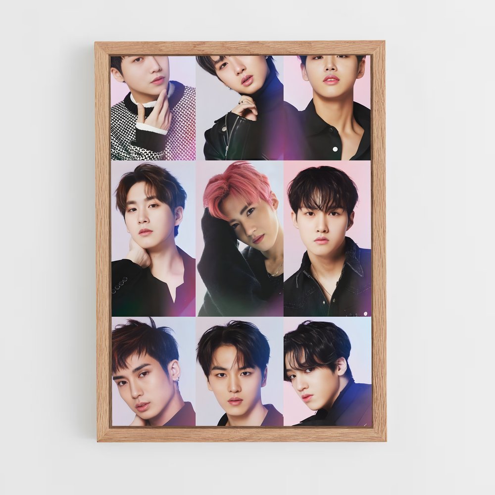 ap-pentagon-4 cadre Bois clair
