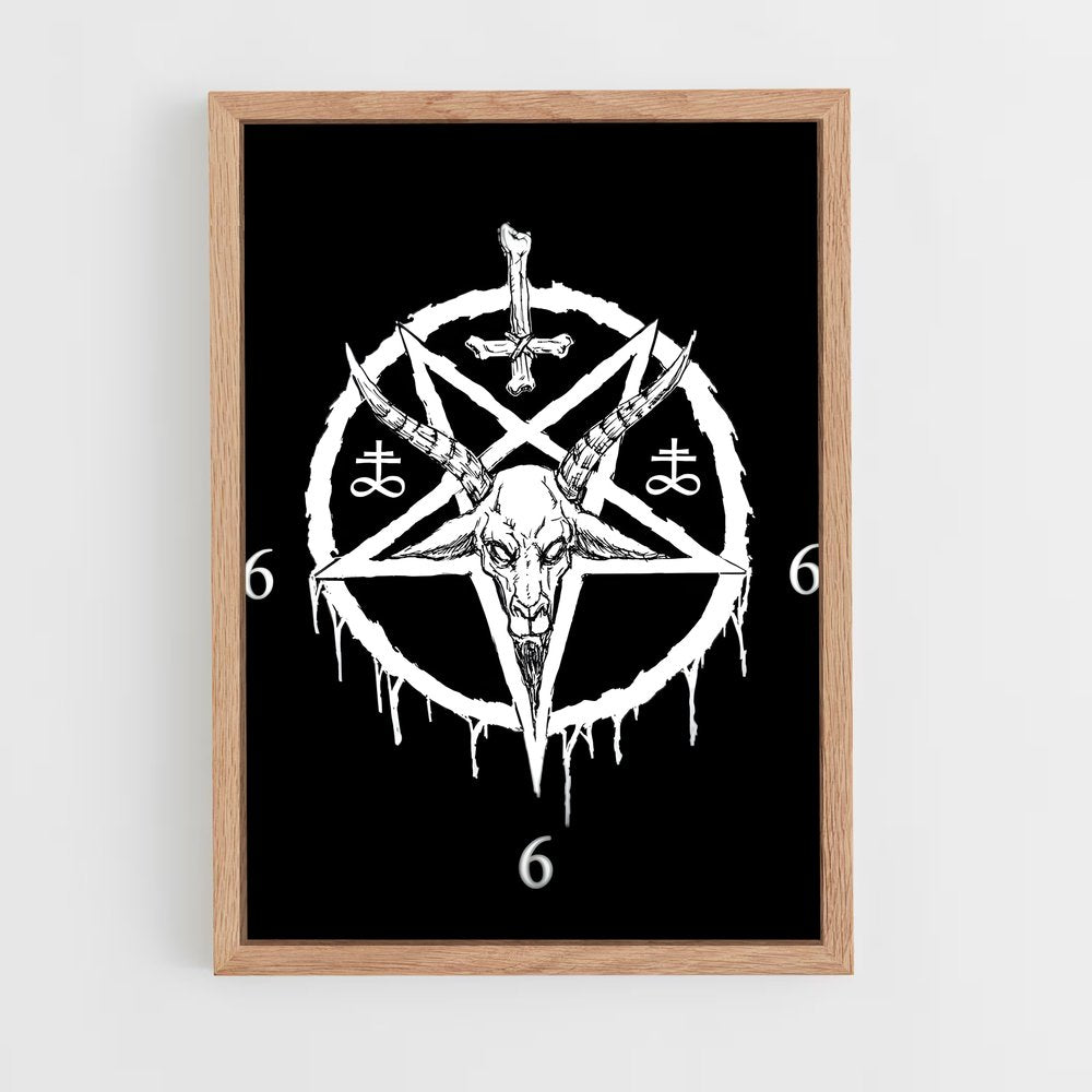 ap-pentagram-2 cadre Bois clair