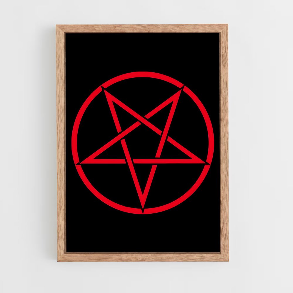 ap-pentagram-5 cadre Bois clair