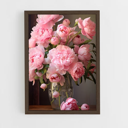ap-peony-10 cadre Bois foncé