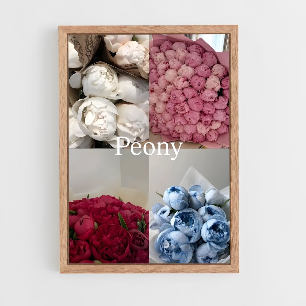 ap-peony-12 cadre Bois clair