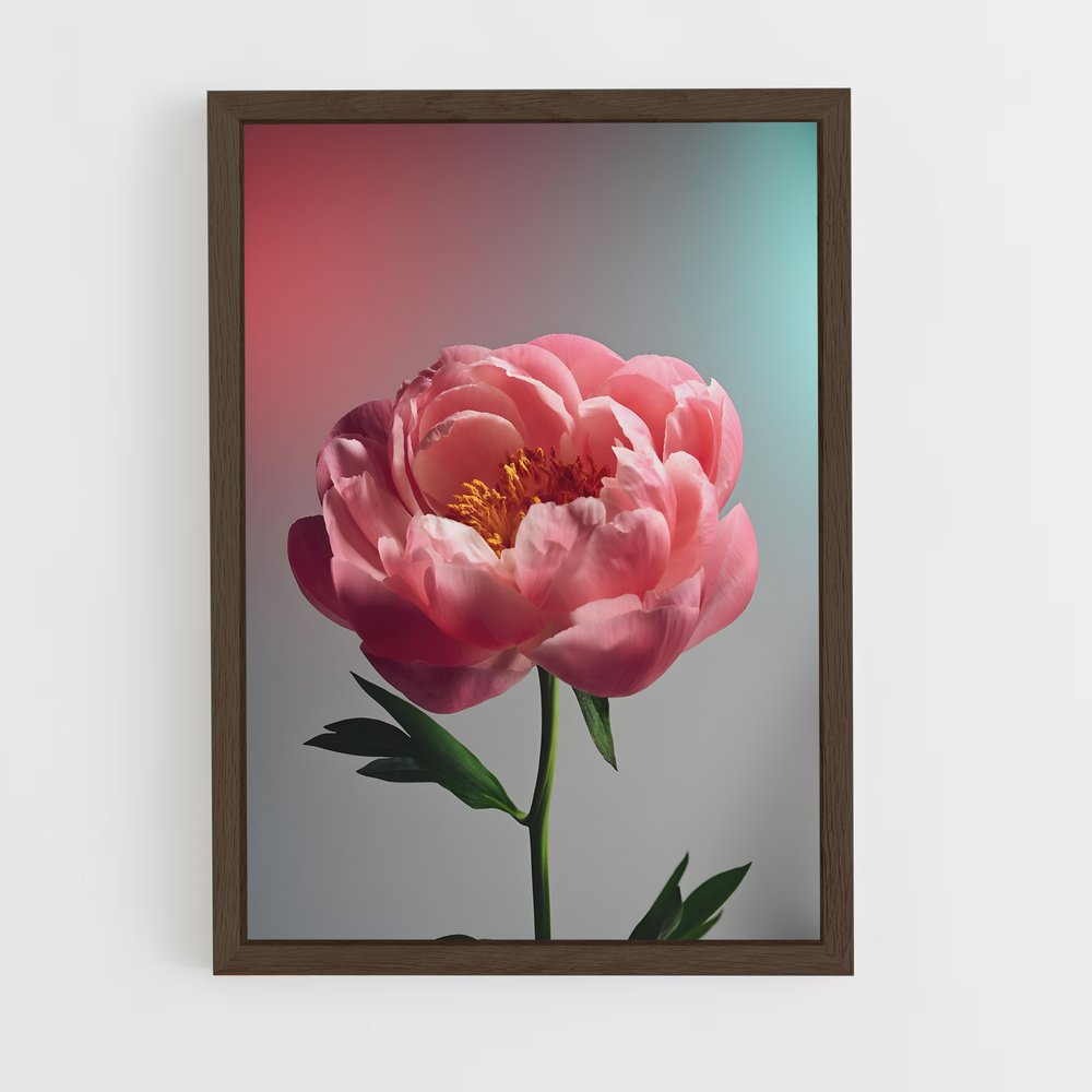 ap-peony-15 cadre Bois foncé