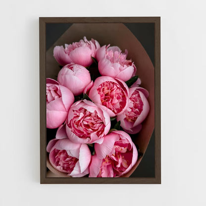 ap-peony-5 cadre Bois foncé