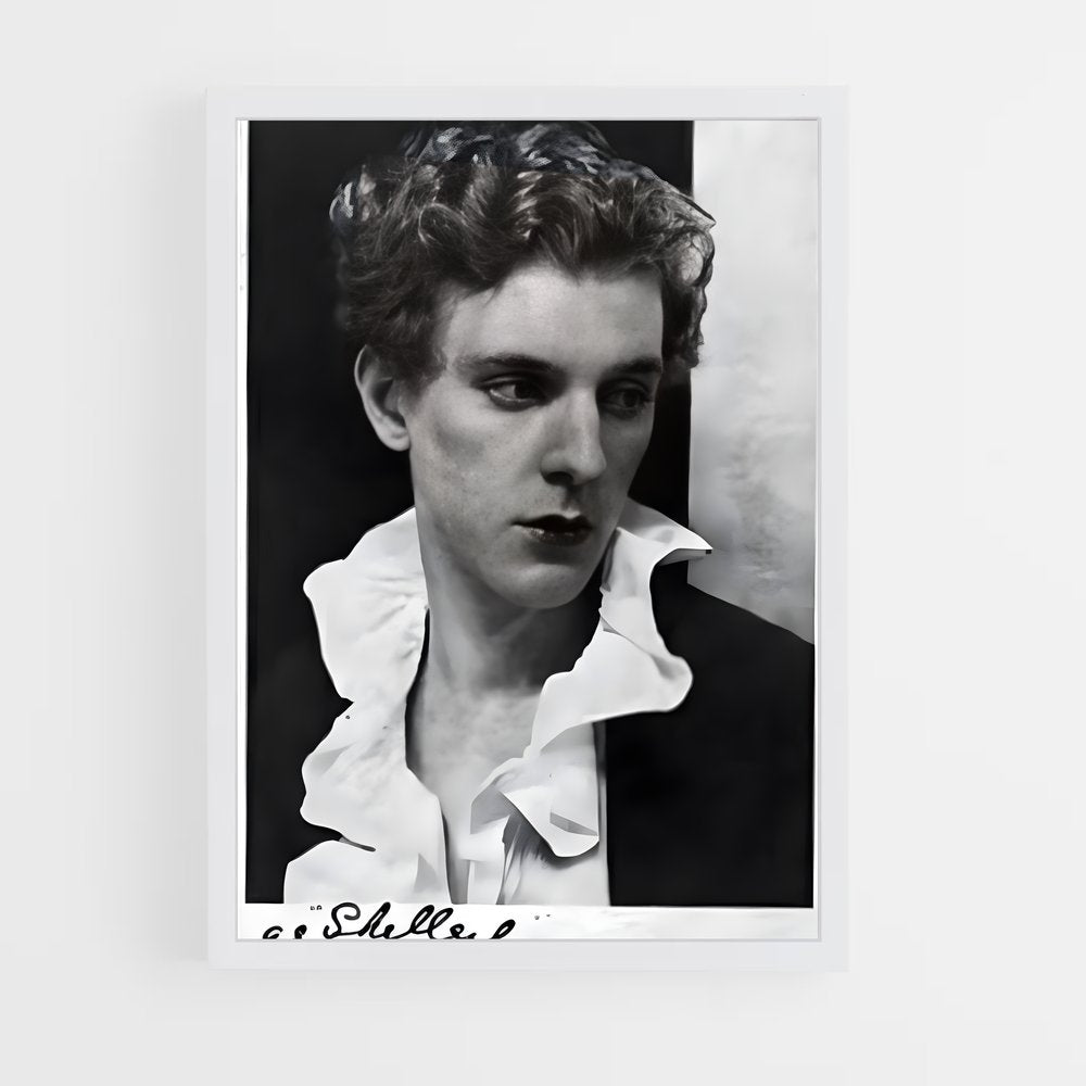ap-percy bysshe shelley-4 cadre Blanc