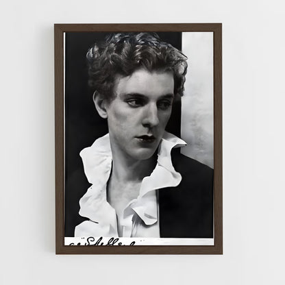 ap-percy bysshe shelley-4 cadre Bois foncé