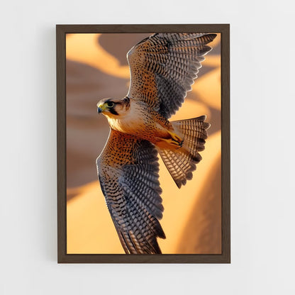 ap-peregrine falcon-4 cadre Bois foncé