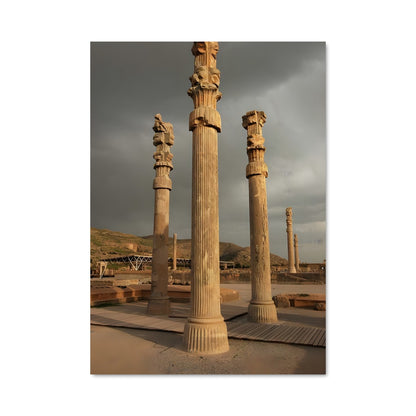 Poster Colonnes d'Apollon