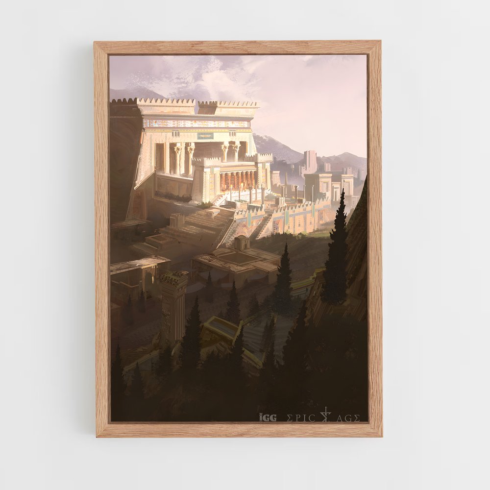 ap-persian empire-1 cadre Bois clair