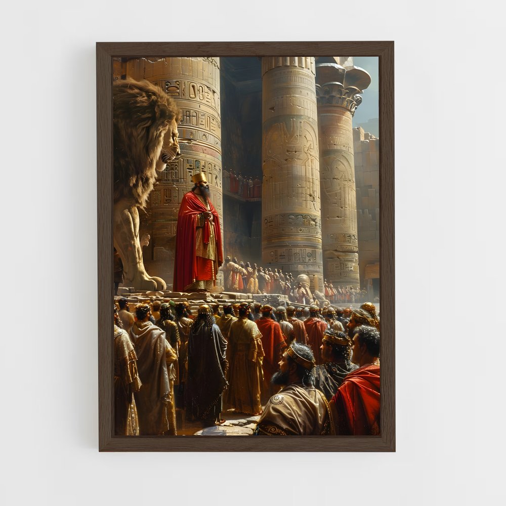 ap-persian empire-2 cadre Bois foncé
