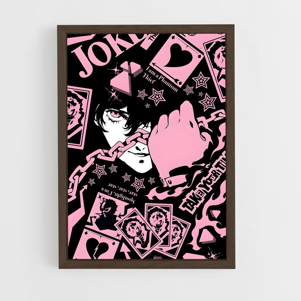 ap-persona 5-1 cadre Bois foncé