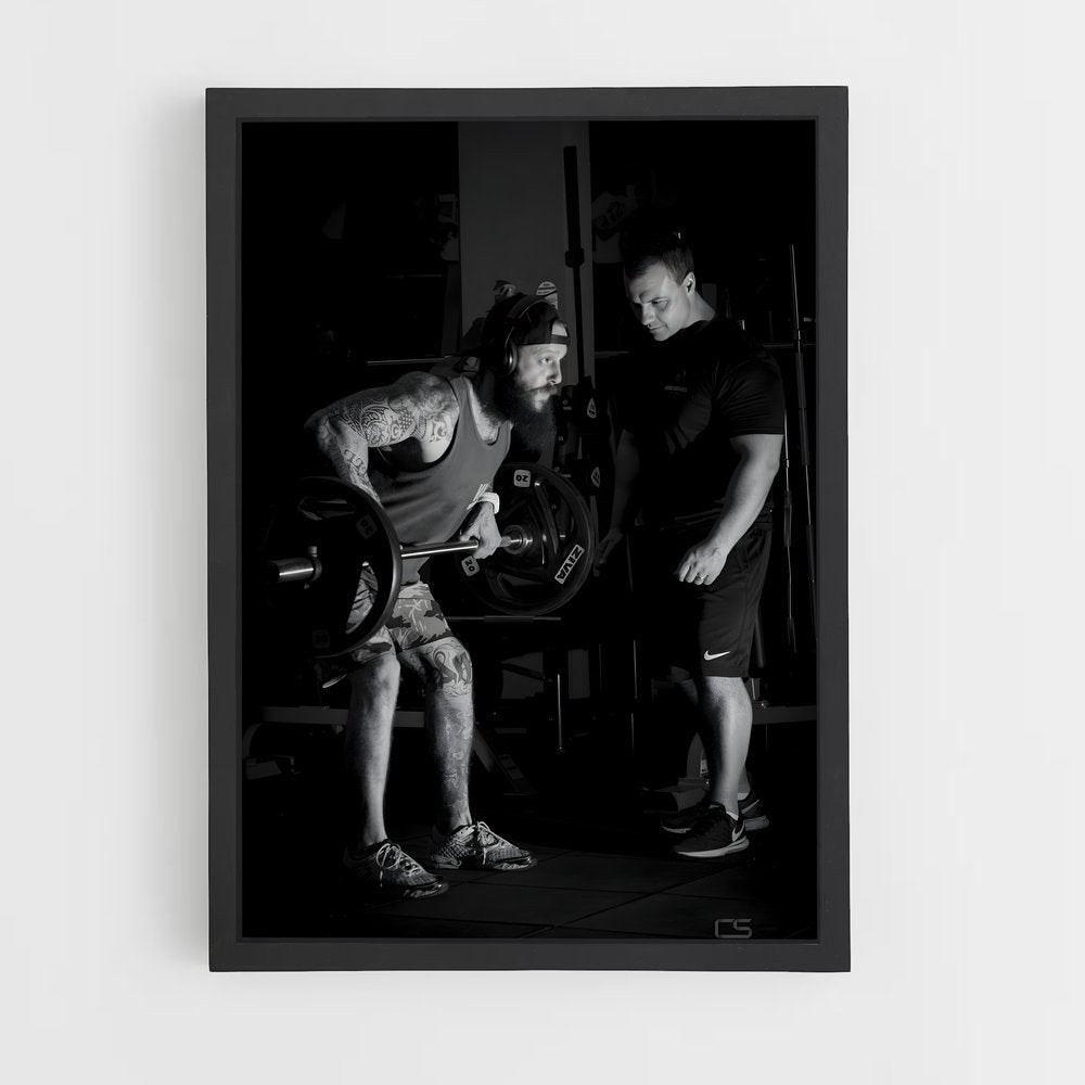 ap-personal trainer-1 cadre Noir
