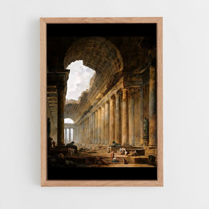ap-perspective art-4 cadre Bois clair