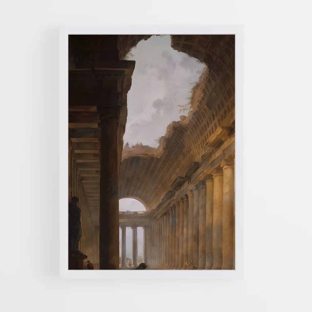 ap-perspective art-5 cadre Blanc