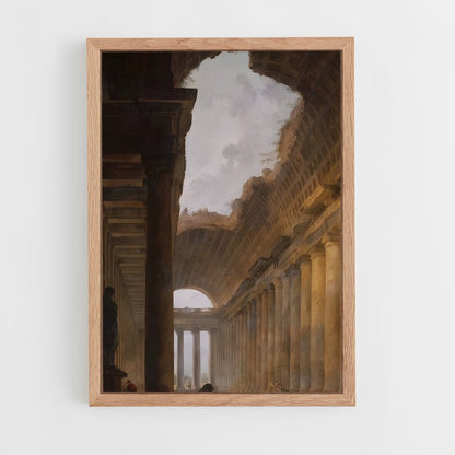 ap-perspective art-5 cadre Bois clair
