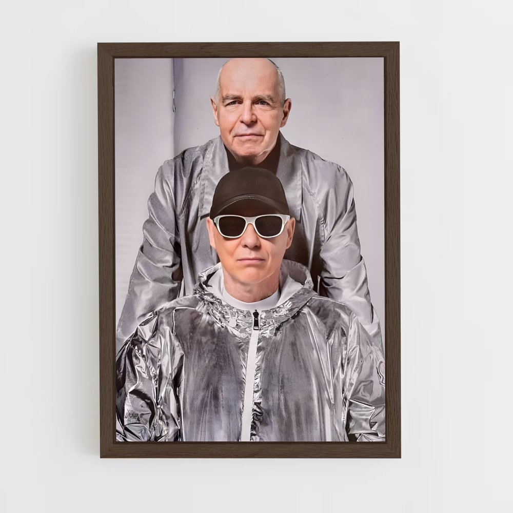 ap-pet shop boys-1 cadre Bois foncé
