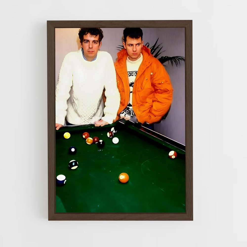 ap-pet shop boys-2 cadre Bois foncé