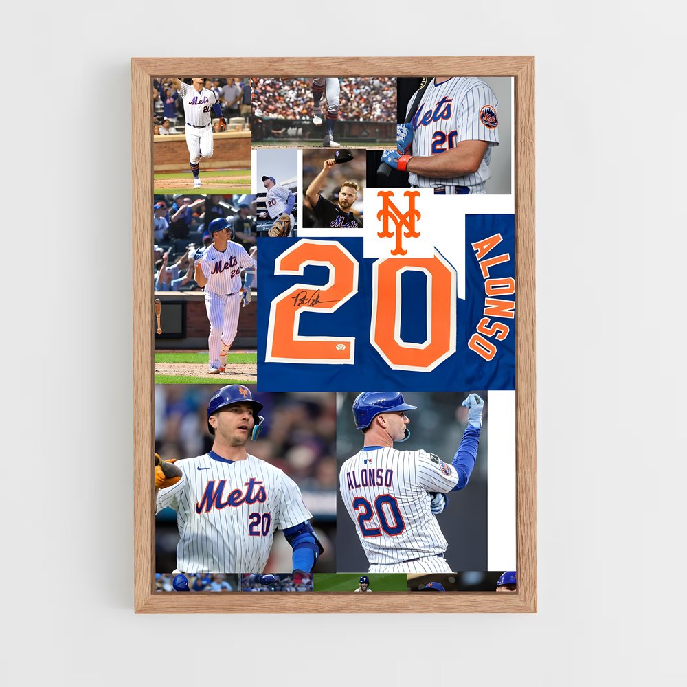 ap-pete alonso-5 cadre Bois clair