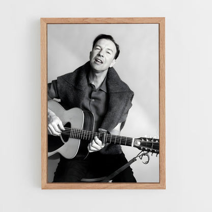 ap-pete seeger-4 cadre Bois clair