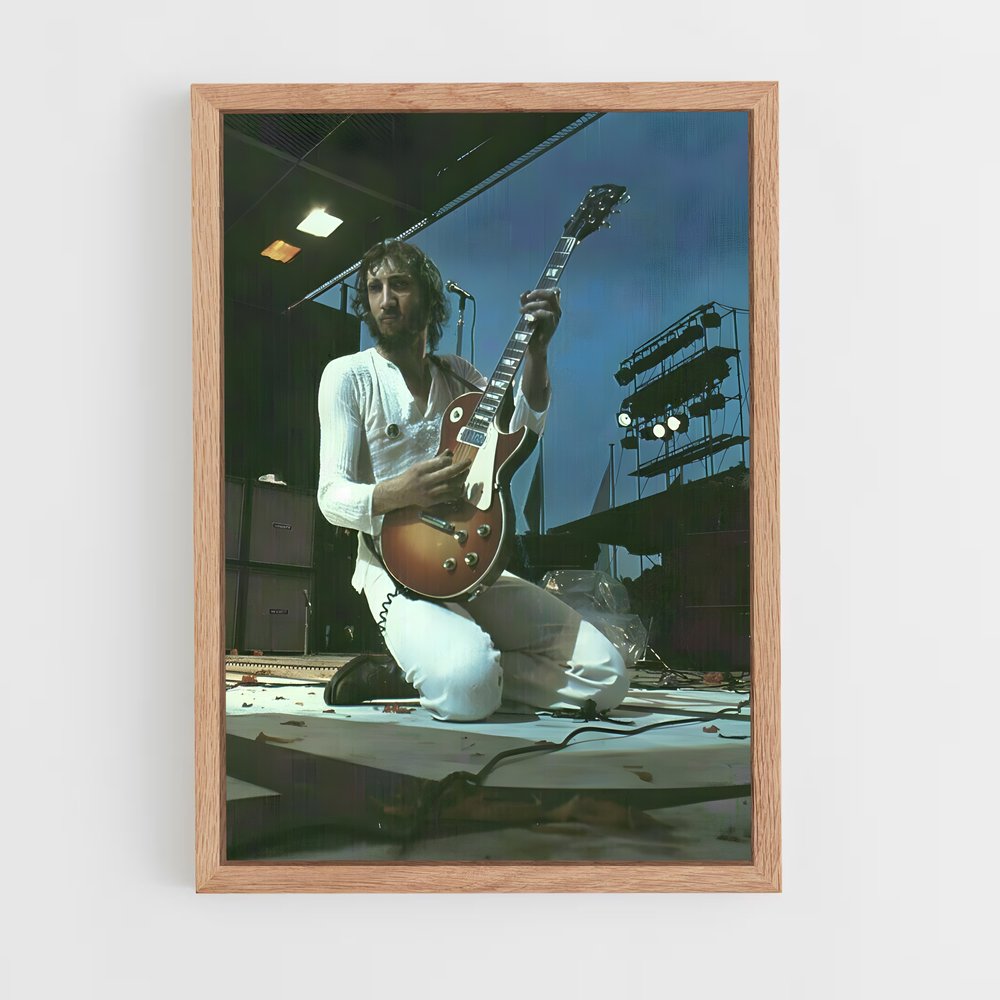 ap-pete townshend-1 cadre Bois clair