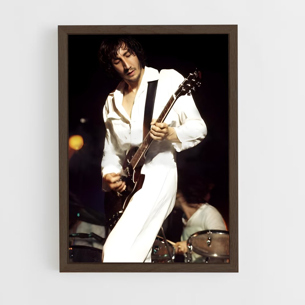ap-pete townshend-4 cadre Bois foncé