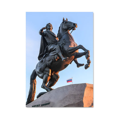 Poster Le Cavalier de Saint-Pétersbourg