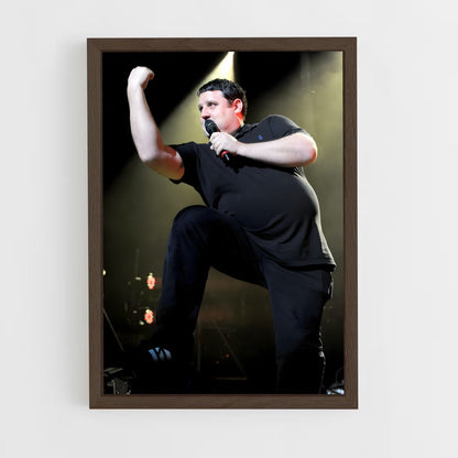 ap-peter kay-3 cadre Bois foncé