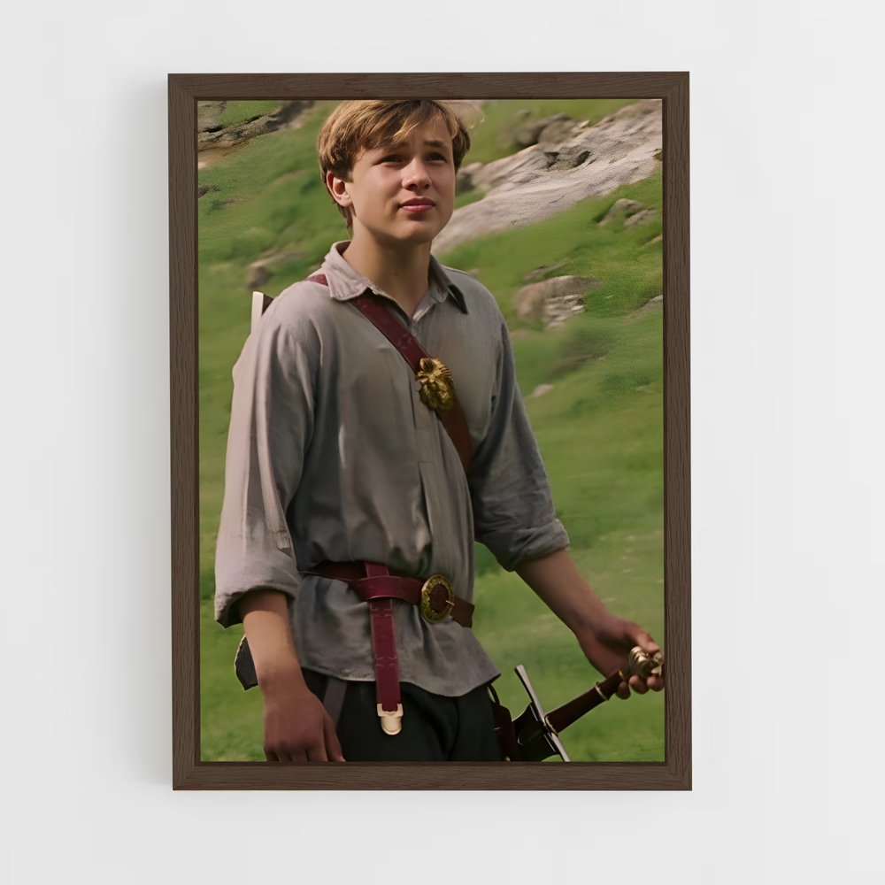 ap-peter pevensie-2 cadre Bois foncé