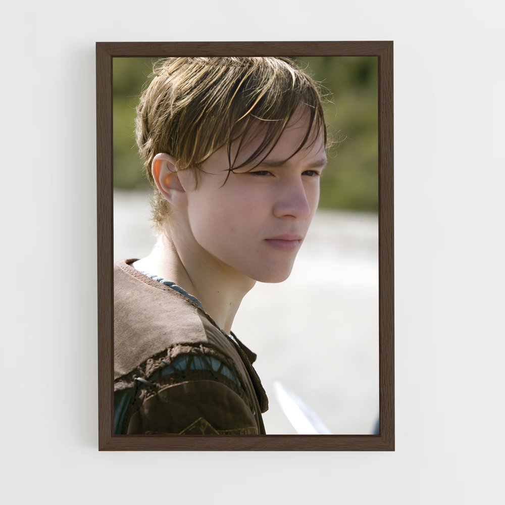 ap-peter pevensie-4 cadre Bois foncé