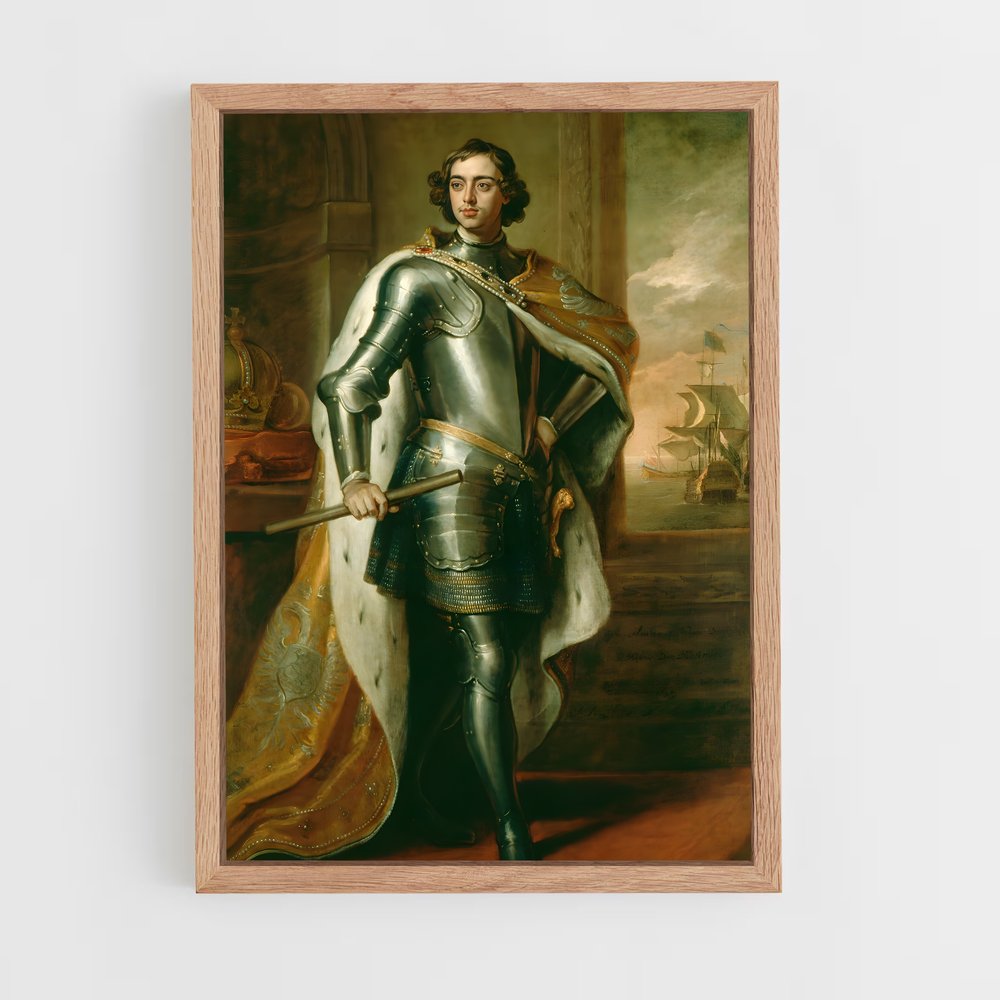 ap-peter the great-1 cadre Bois clair