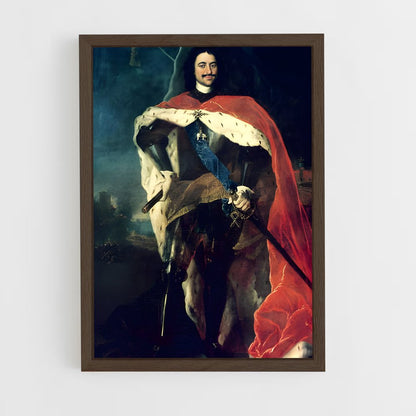 ap-peter the great-2 cadre Bois foncé