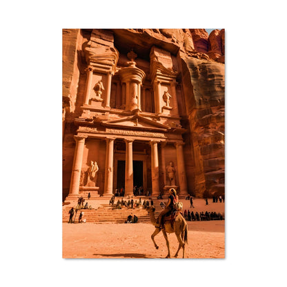 Poster Voyage à Petra