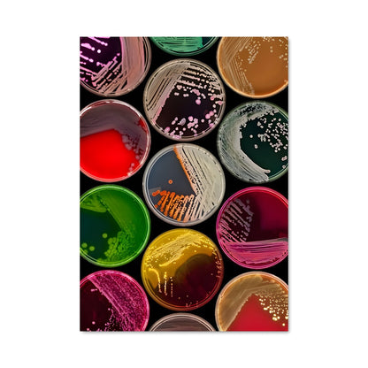 Poster Abstraction Chromatique