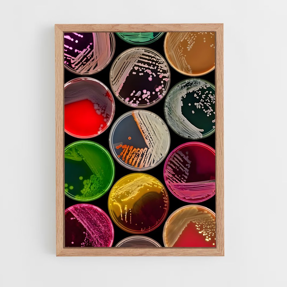ap-petri dish-2 cadre Bois clair