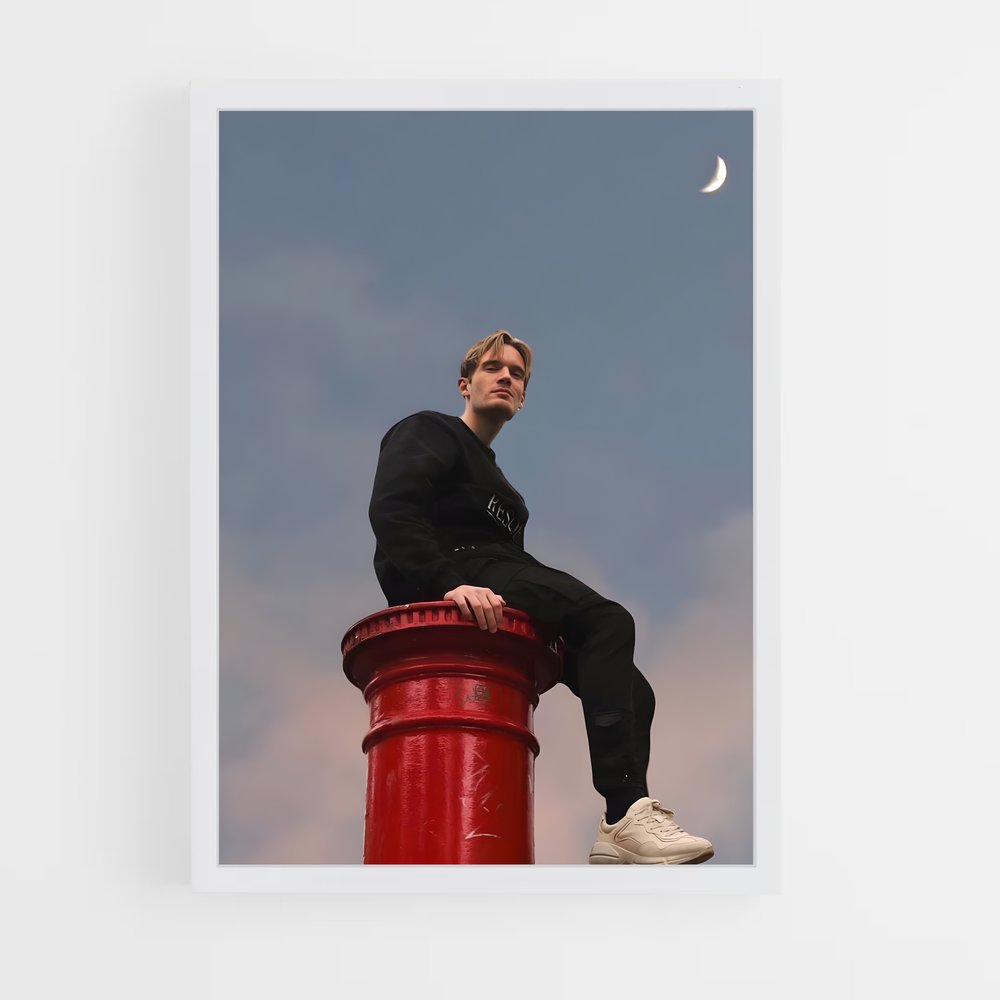 ap-pewdiepie-2 cadre Blanc